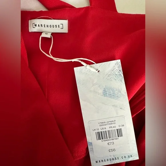 Red Jumpsuit - Picture 2 of 6